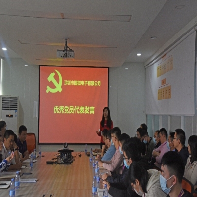 聚力再出发  奋进新征程——国微电子党总支2020年度表彰大会