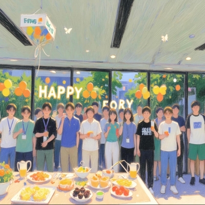 “芯”绘重阳景，生辰映华章——国微电子10月员工生日会