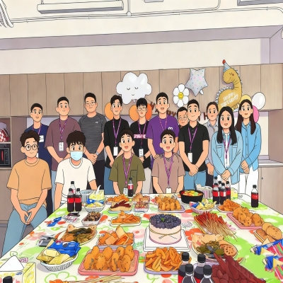 春暖携芯意  运动乐生辰——国微电子2月员工生日会